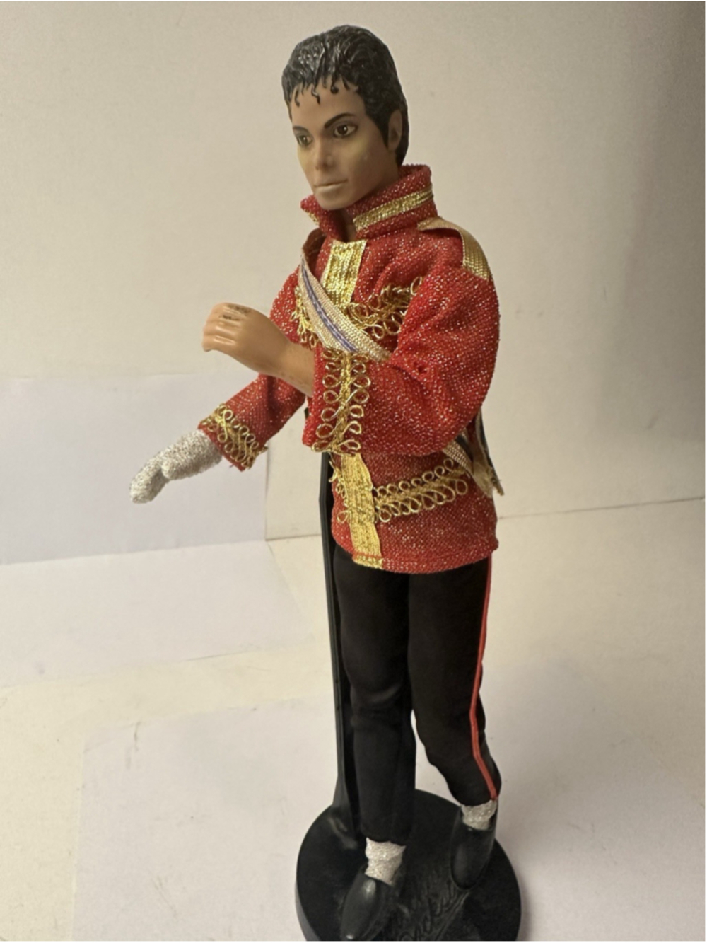 Vintage 1984 LJN Michael Jackson 12in Action Figure Grammy Award Red Outfit Stan